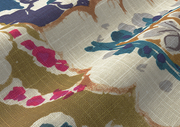 Aretha, Navy - Made to Measure Curtains - Image 4